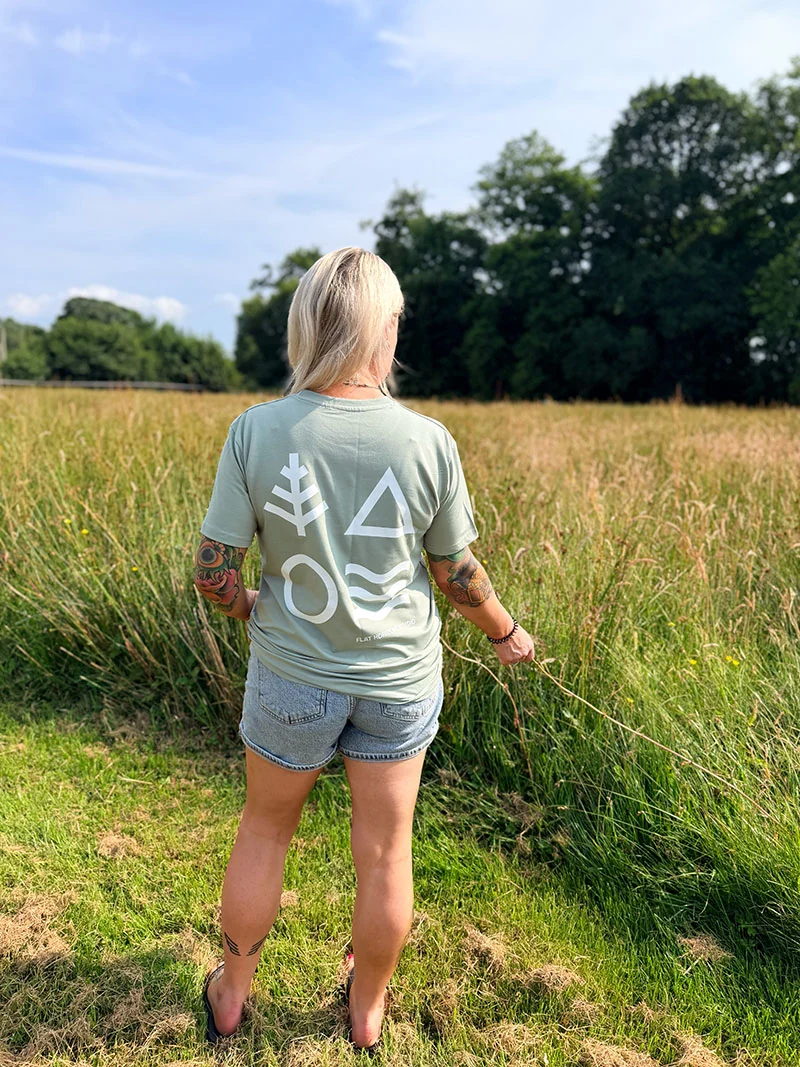 Lou wearing Flat Horizons in Coniston, Lake District